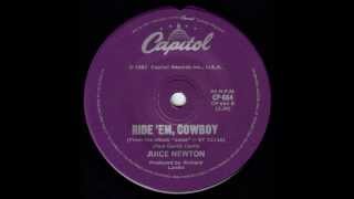 Watch Juice Newton Ride Em Cowboy video