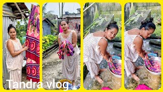 Washing Vlog Blanket Washing পরচত মনষদর আবর নতন কর চনত হচছআম বকTandra Vlog