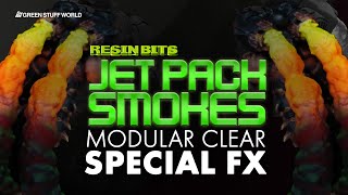 Jetpack Smokes Modular Clear For Miniatures With - Gsw Resin Bits