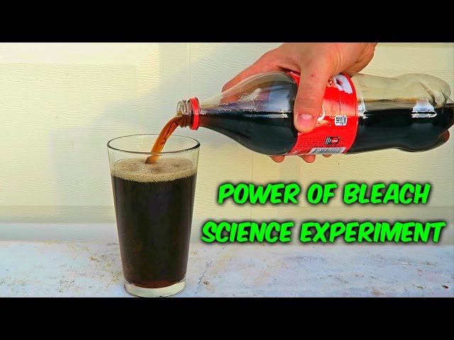 What Happens When You Mix Coke And Bleach Is Surprising - Video