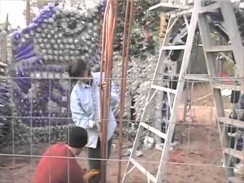 The making of the Minnie Evans Bottle Chapel at Airlie Gardens in Wilmington