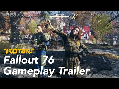 Fallout 76 Gameplay Trailer &quot;Let&#039;s Work With Others&quot; E3 2018