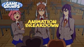 Animation Breakdown - Fun at Literature Club (Game Grumps Animated)