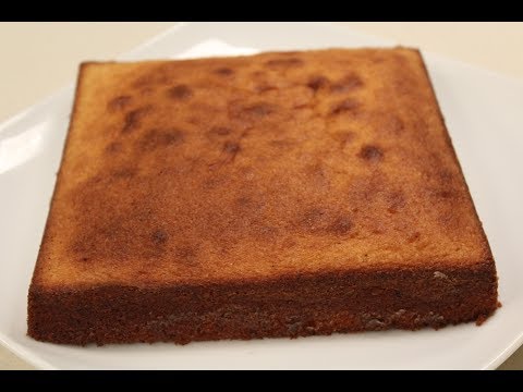 Video Vanilla Cake Recipe In Microwave By Sanjeev Kapoor