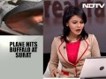 SpiceJet flight hits buffalo during takeoff at Surat airport