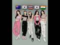 Blackpink Rose , Jennie, Lisa ,Jisoo and Indian girl Sanvi edit . ✨🌷 #edit #blackpink #aesthetic