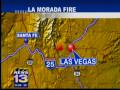 Las Vegas blaze winds down