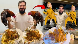 Pehli Baar Desi Murgon Ki Vip Dawat Kardi Ek Murgaa Bhaag A