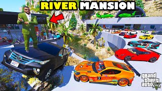 Franklin Build Most Luxury And Unique River Mansion In Gta 5 Shinchan And Chop