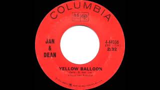 Watch Jan  Dean Yellow Balloon video