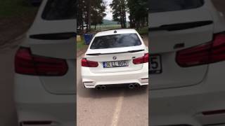 BMW F30 VAREX EGZOZ SESİ