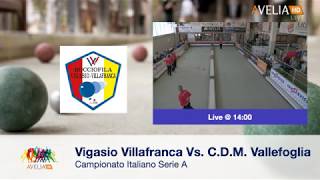 Serie A Raffa - Museo Nicolis Vigasio Villafranca-CDM Vallefoglia Serie A Raffa - Museo Nicolis Vigasio Villafranca-CDM Vallefoglia