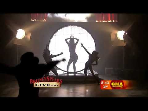 Britney Spears - GMA (Live) 2008 - Circus & Womanizer (12/2) HQVersion