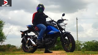 2019 Suzuki Gixxer 155 BS6 Top Speed First Ride Review MotoVlog #Bikes@Dinos