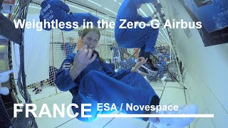 Weightless in the Zero-G Airbus