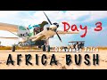 Africa Bush Flying //  Central Kalahari Game Reserve and Botswana's Okavango Delta  bush plane Day 3