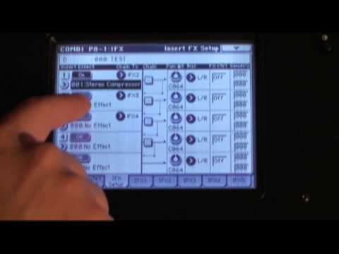 Korg M50: Effect routing - In The Studio with Korg