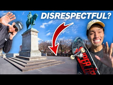 NON SKATERS Are Angry About This NYC Skate Spot