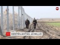 Migránsok a határnál: Már a kerítés sem akadály nekik