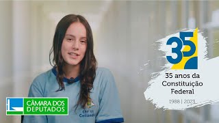 Depoimento De Ana Clara - 35 Anos Da Consuição Federal