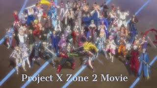 Project X Zone 2 The Movie - Full Story Cutscene No Commentary