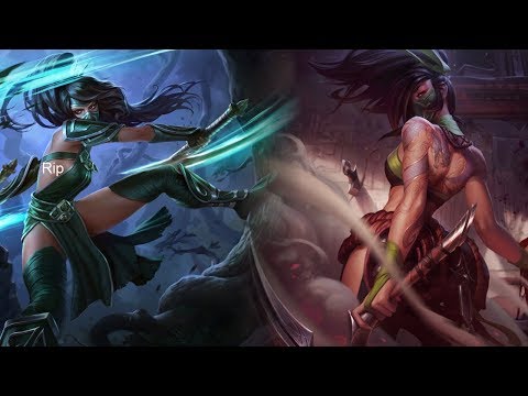 Akali cowgirl league legends animation