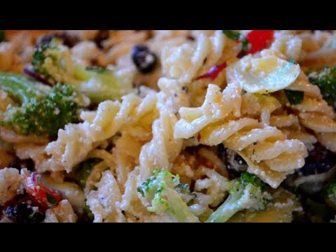 Image Pasta Salad Recipe No Mayo