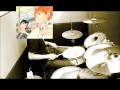 【ドラム】 ハイキュー!! ED 　tacica / LEO 　【叩いてみた】