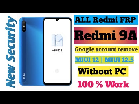 Redmi 9A FRP Bypass Google Account remove Without PC | Redmi 9A FRP Bypass Google Account remove Without PC |