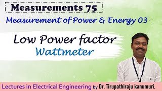 Me75 Low Power Factor Wattmeter