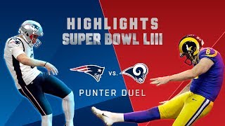 Punter Duel, Hekker vs. Allen! | Super Bowl LIII Player Highlights