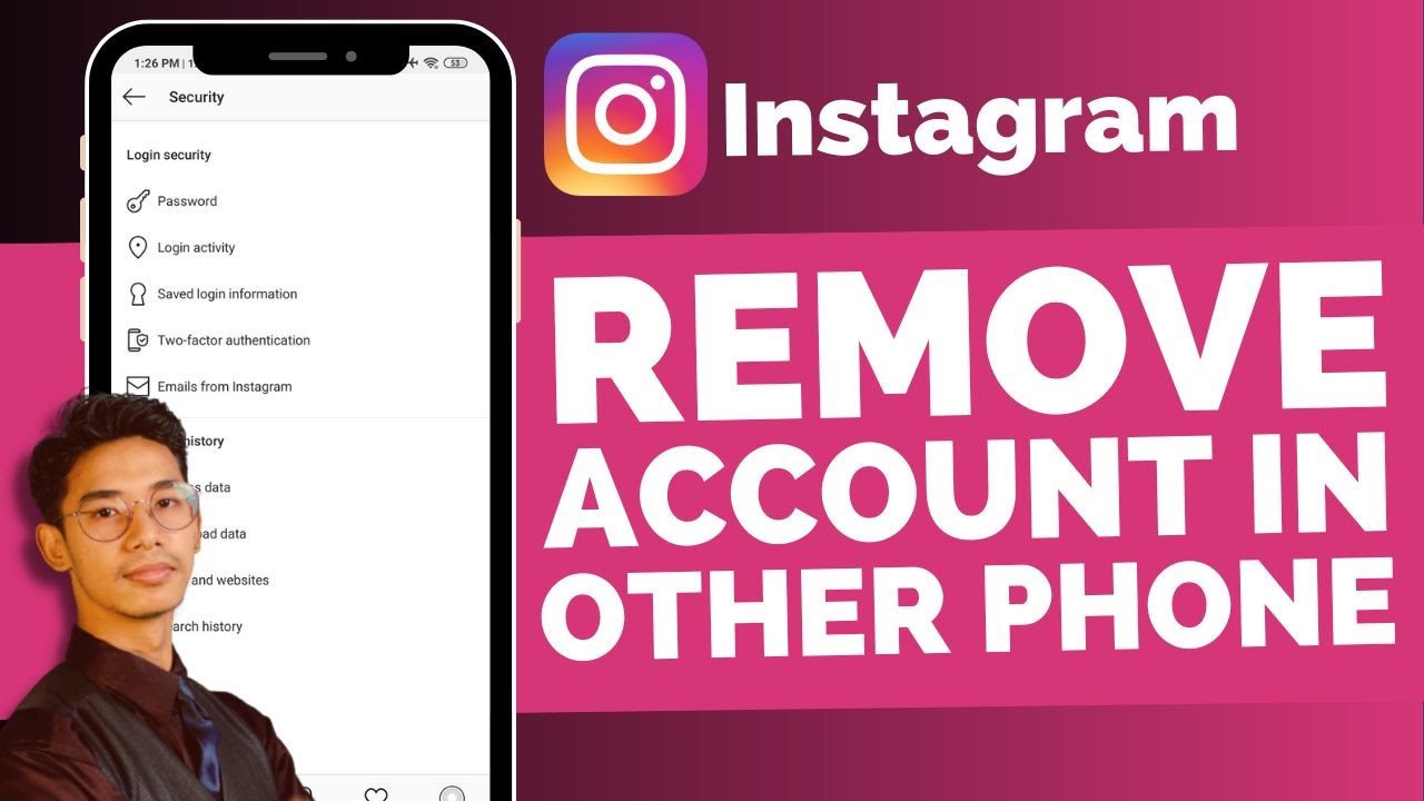 How To Remove Instagram Account In Another Phone ! How To Remove Instagram Account In Another Phone !