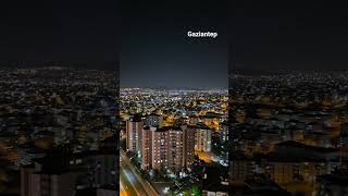 Gaziantep Şehrine Gece Bakışı.