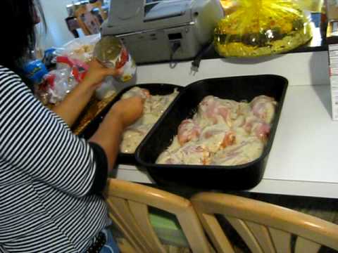 VIDEO : baked chicken with rice and cream of mushroom - how to make bakedhow to make bakedchickenandhow to make bakedhow to make bakedchickenandricew/ cream of mushroom. ...