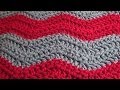 Watch Soft Crochet Chevron Blanket - Crochet Chevron Blanket in Any Size Video