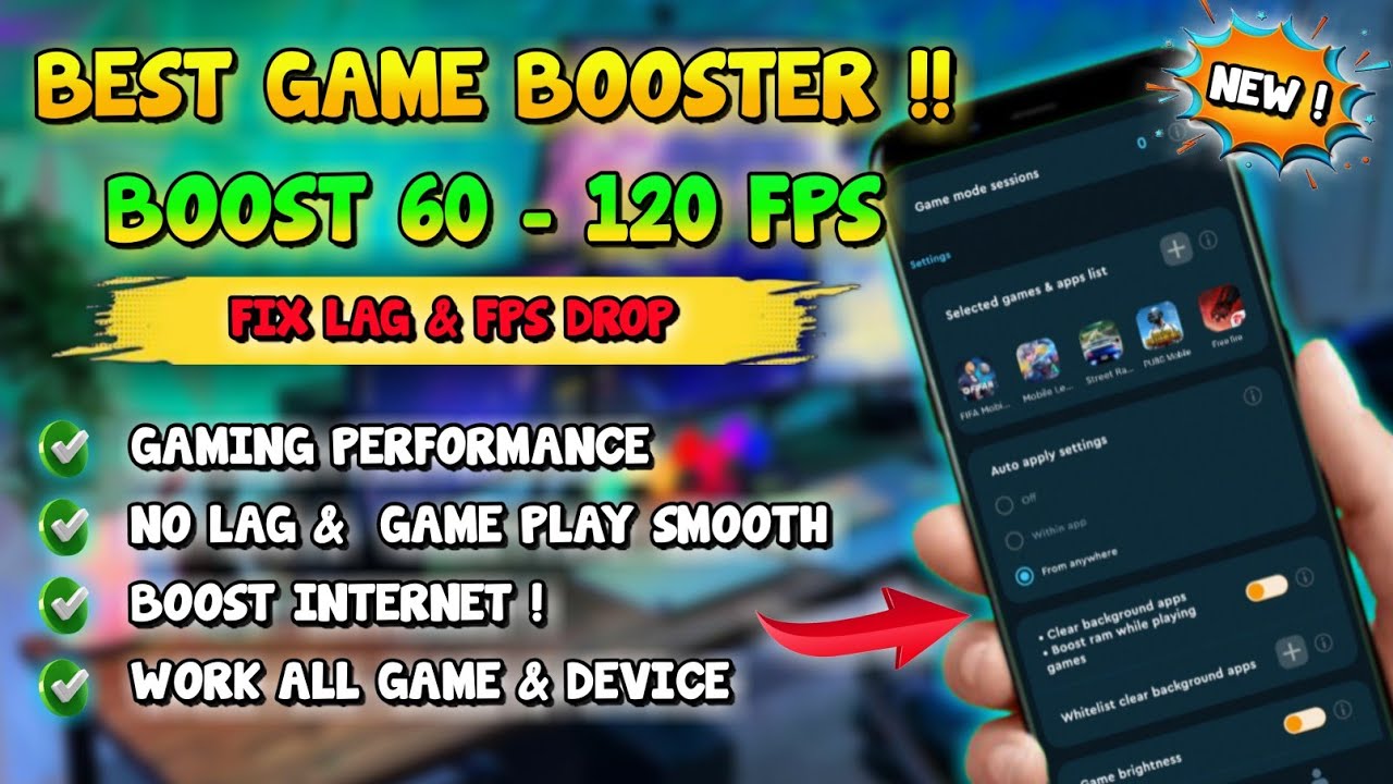 SMOOTH & FPS STABIL !! Game Booster Terbaik Untuk SMOOTH & FPS STABIL !! Game Booster Terbaik Untuk
