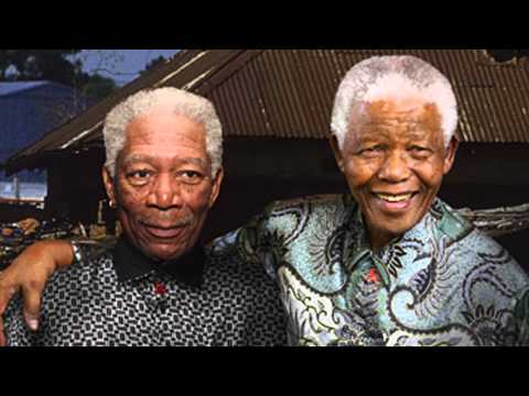 Nelson Mandela confused with actor Morgan Freeman on KQED Forum...