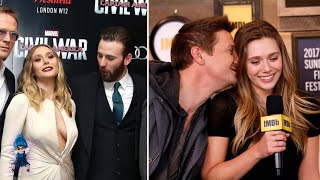 Elizabeth Olsen Being THIRSTED Over By Avengers!