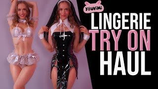 Youvimi - Lingerie Costume Try On Haul
