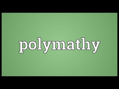 Header of polymathy