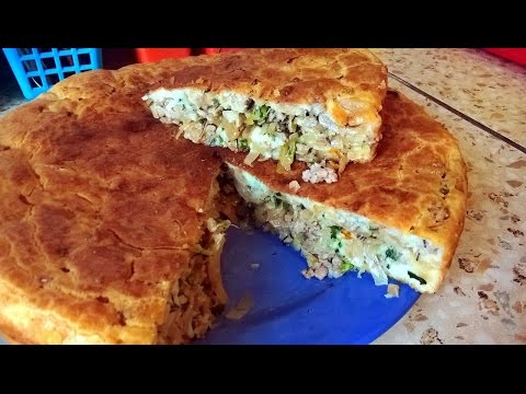 Как приготовить пирог с фаршем и кефиром