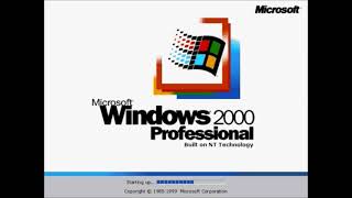 Microsoft Windows 2000 Startup Sound In G Major
