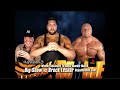 Story of Big Show vs Brock Lesnar | Royal Rumble 2003