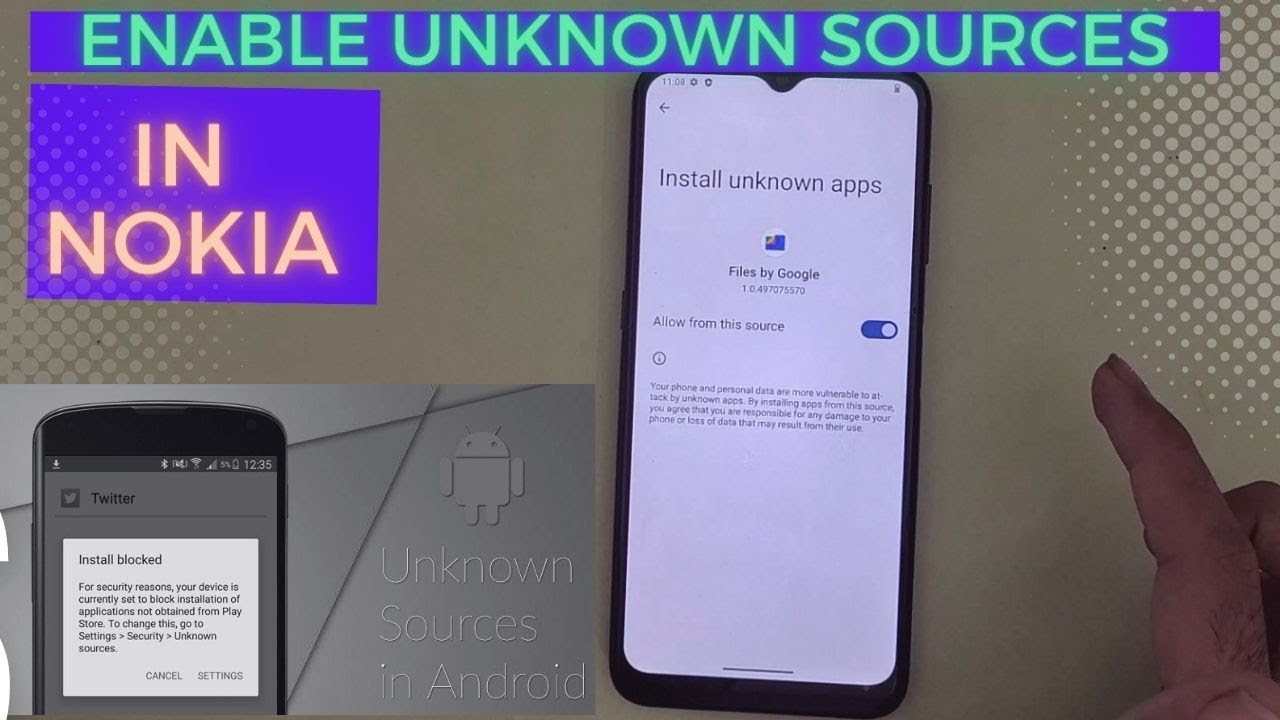 How to Enable Unknown Sources in Nokia G10 TA-1334 How to Enable Unknown Sources in Nokia G10 TA-1334