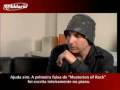 Kiko Loureiro Of Angra Interviews Joe Satriani Backstage In