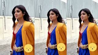 Shilpa Shetty Latest New Video सड क ऊपर बलजर पहन नजर आई Viral Video