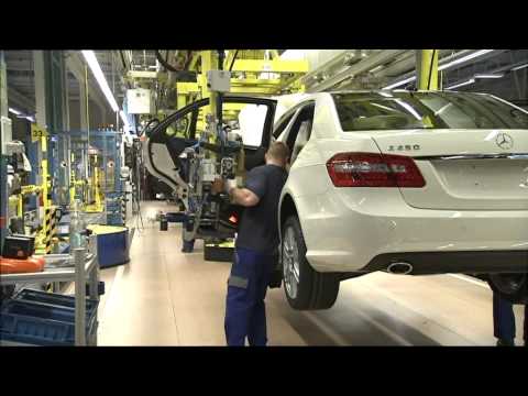 Mercedes Benz 125 Years of Innovation E-Class Production Sindelfingen