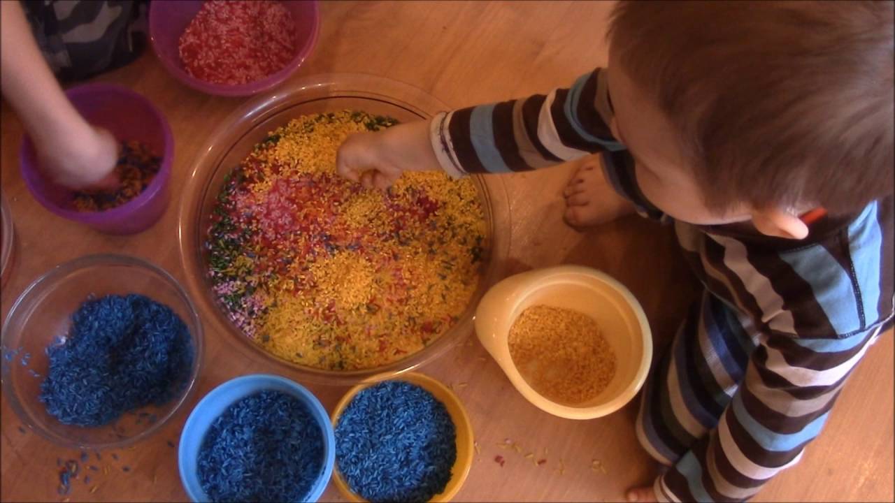 Как сделать разноцветный рис Как сделать разноцветный рис
