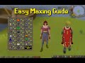 How To Max with Medium Effort | OSRS Max Cape Guide