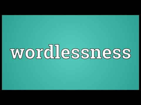 Header of wordlessness